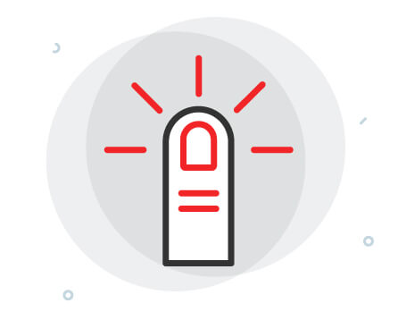 finger click icon